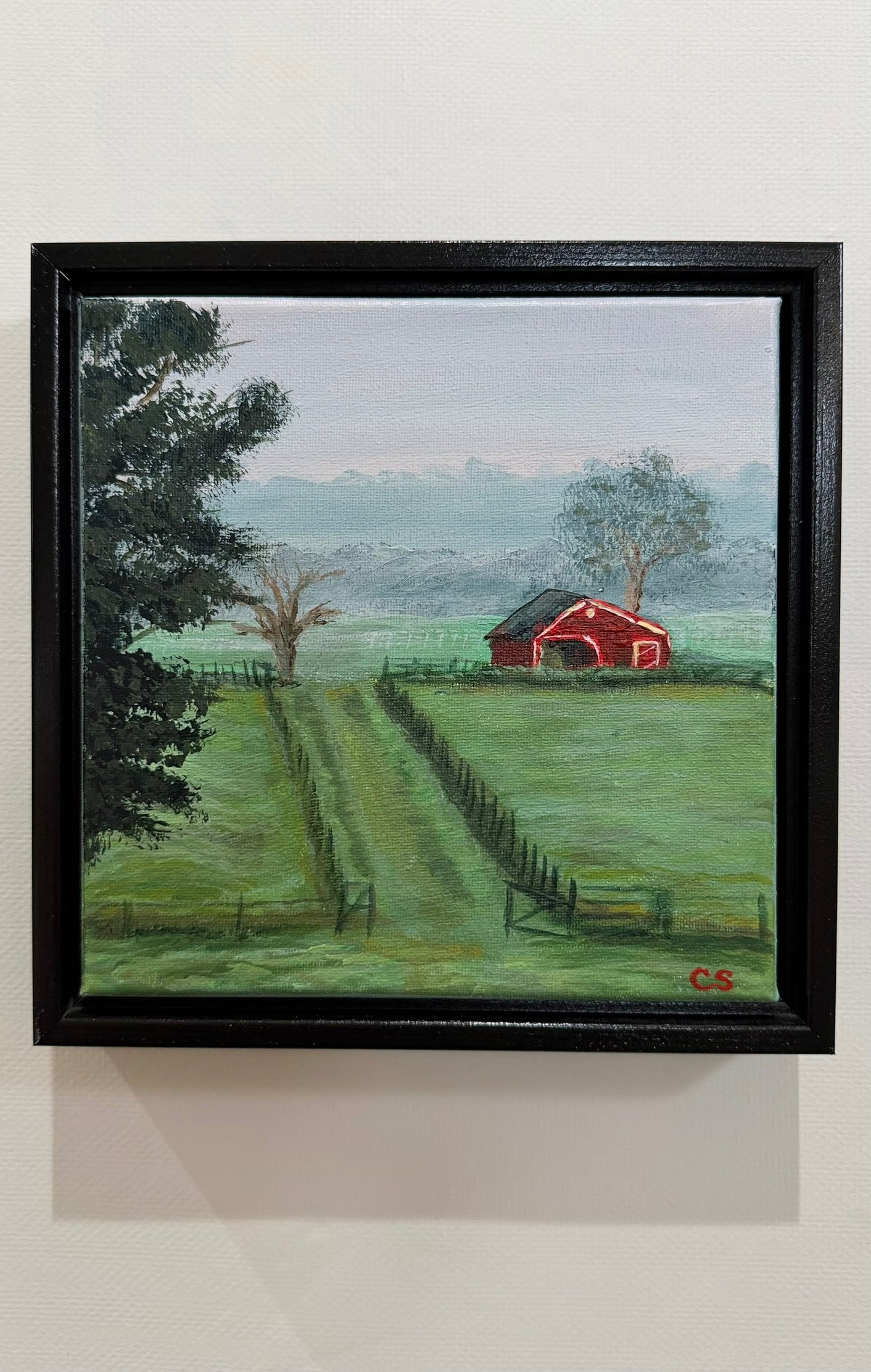Morning Dew on the Farm
