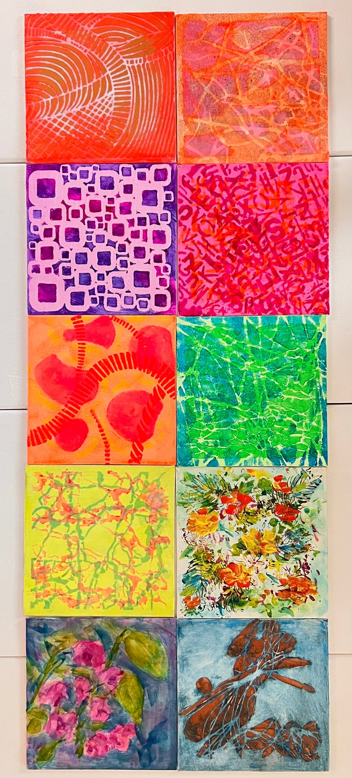 6"x6" Mini's unframed