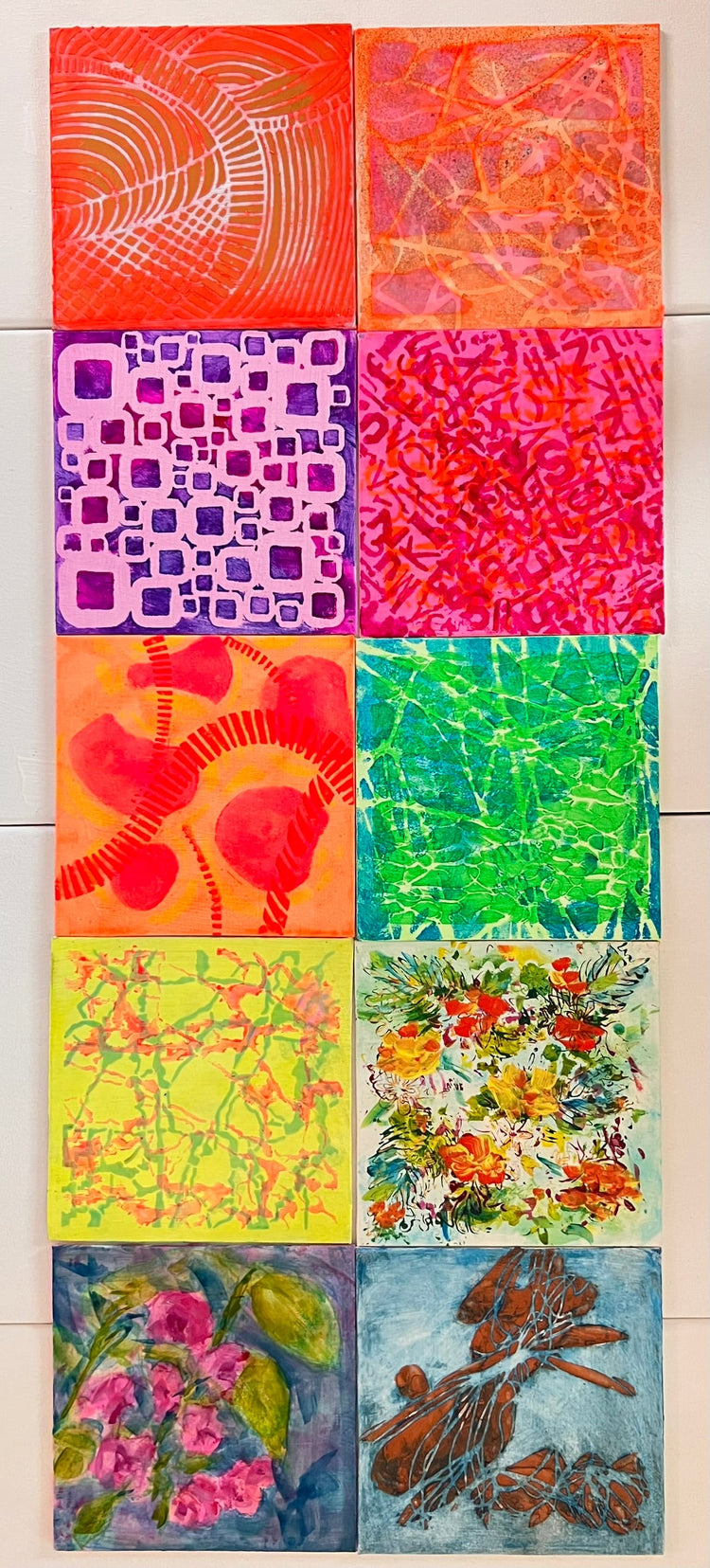 6"x6" Mini's unframed