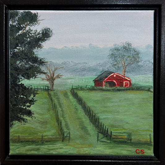 Morning Dew on the Farm