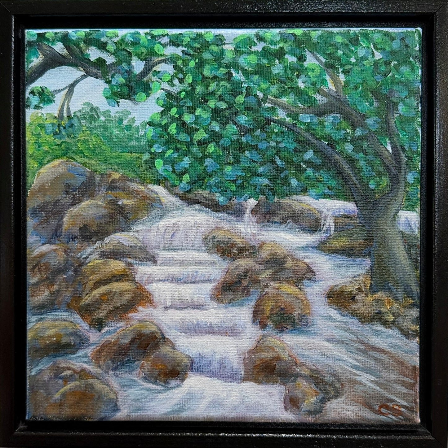 Peaceful Waterfall
