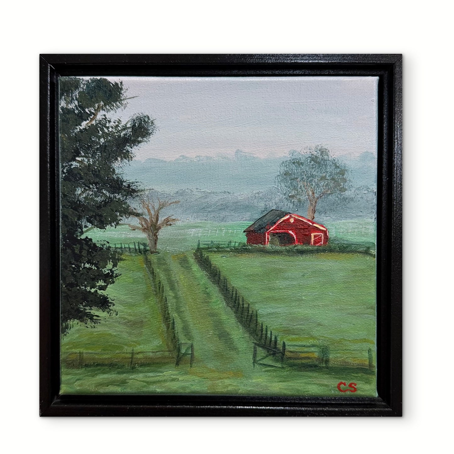 Morning Dew on the Farm