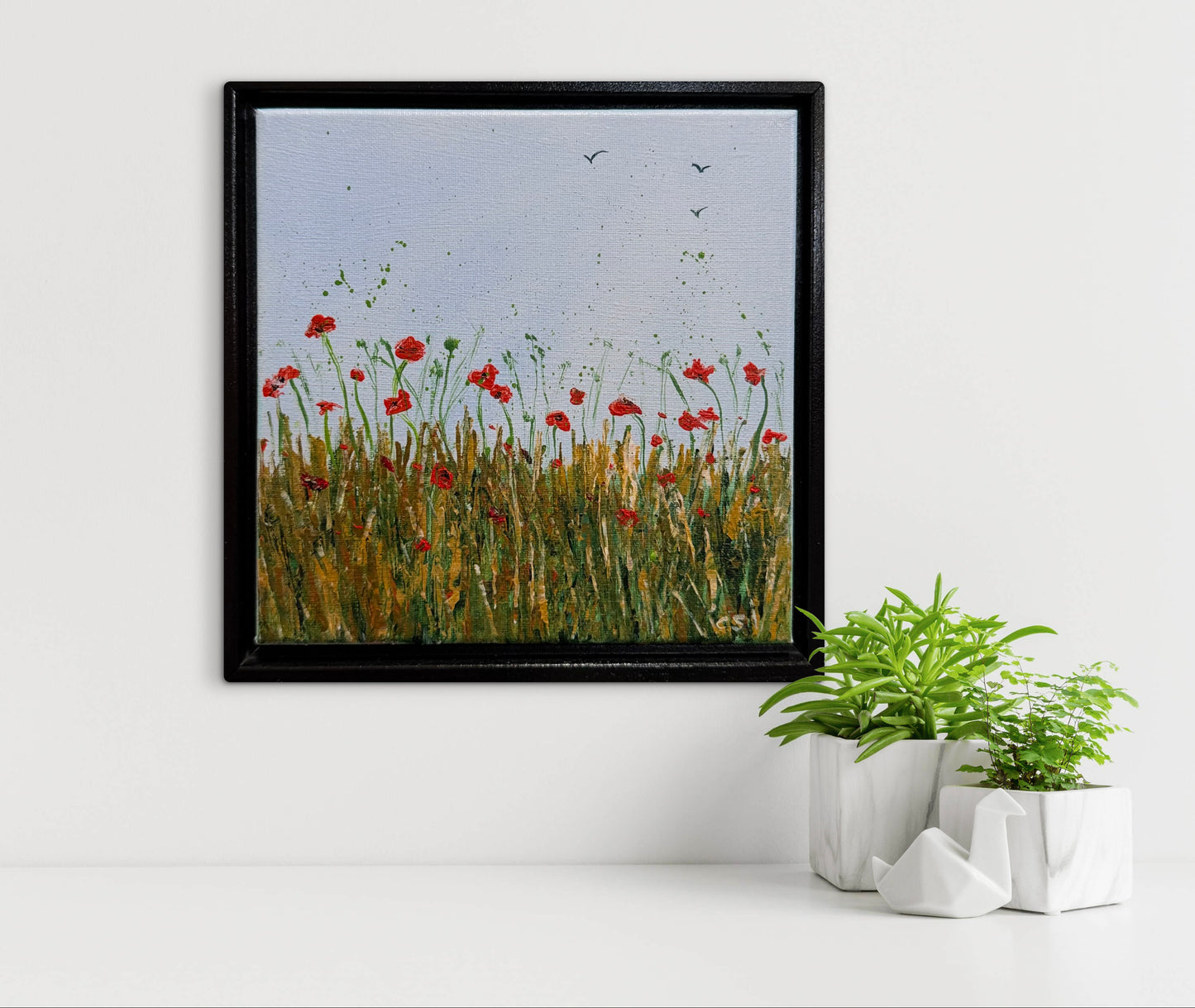 Poppies in the Summer