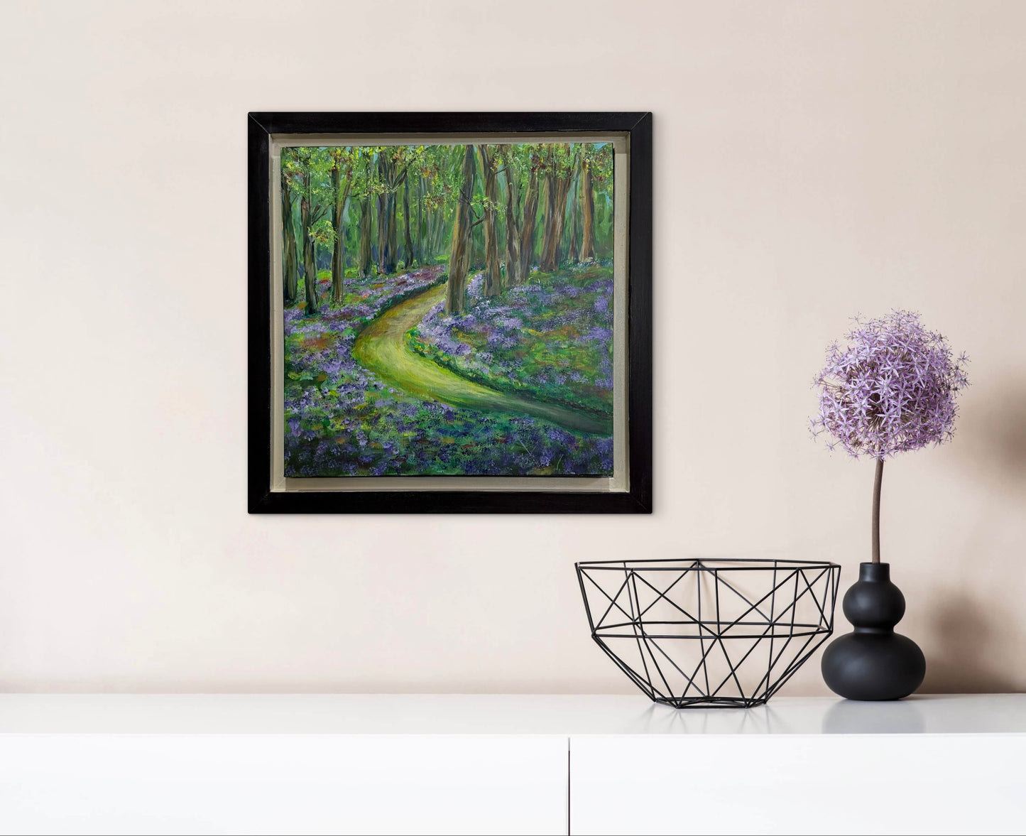 The Best Feeling of a Flower Lined Path