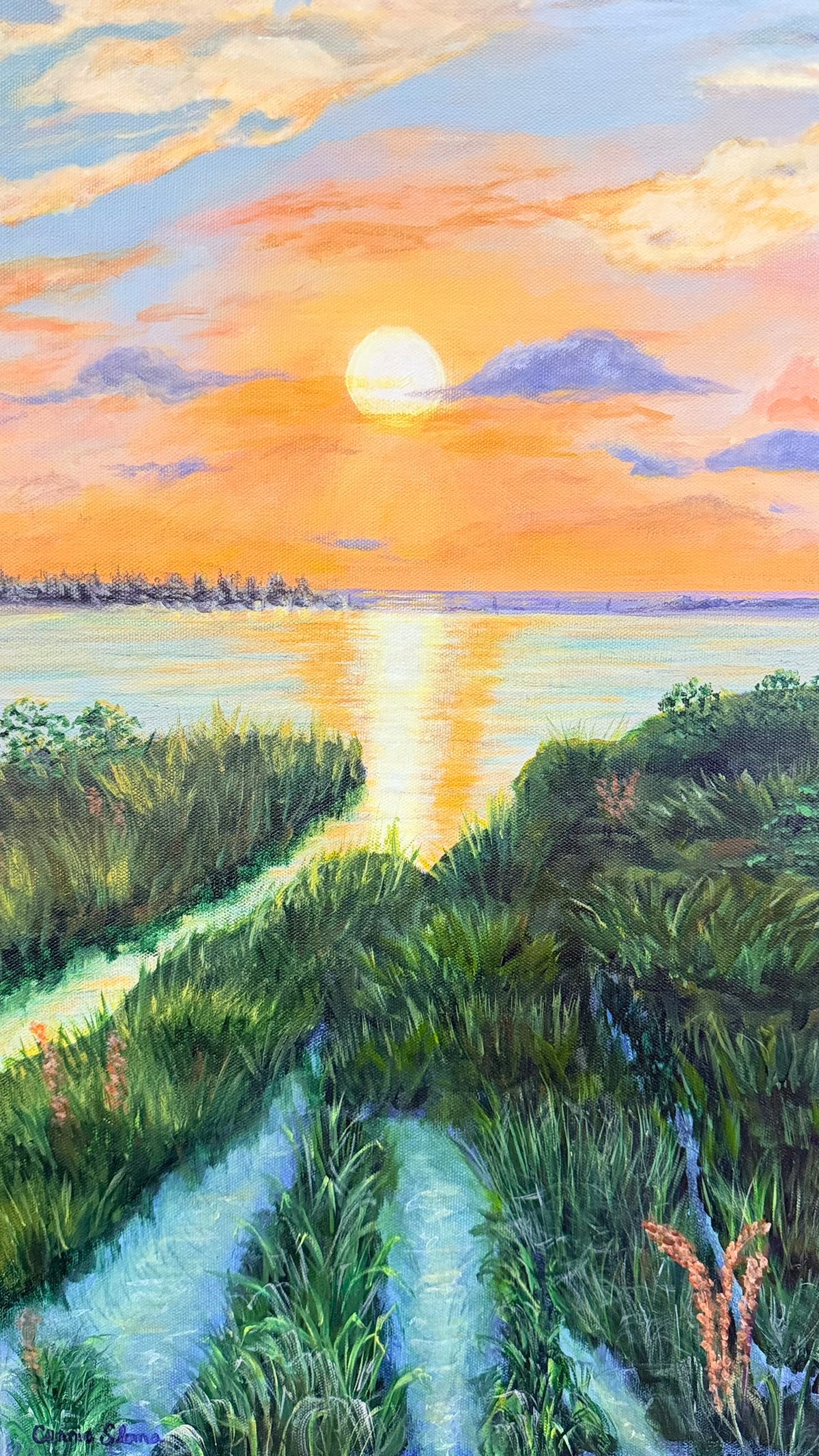 Sunset at the Bay