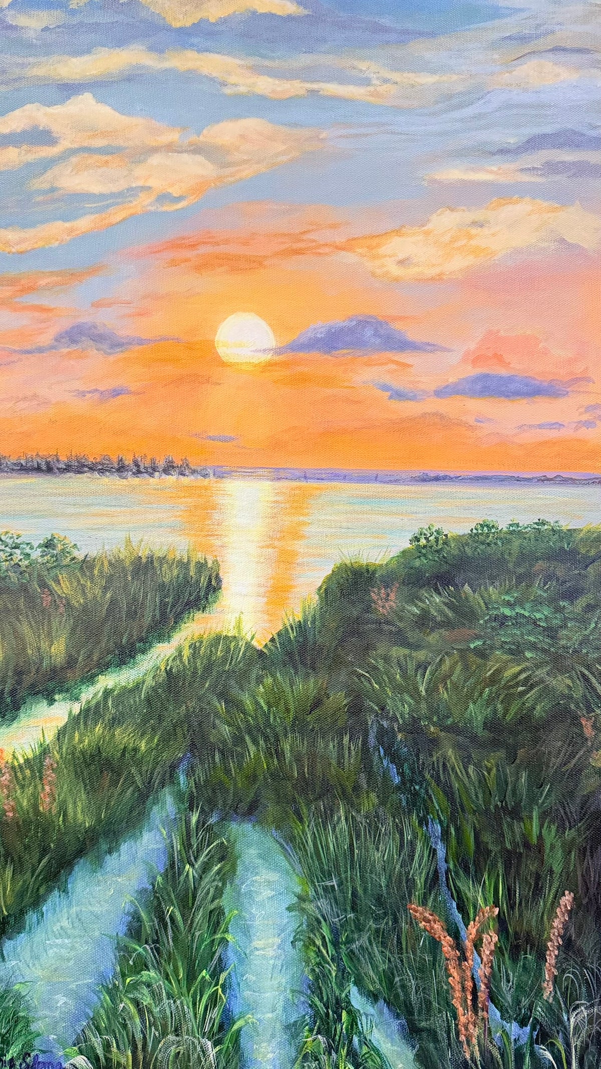 Sunset at the Bay